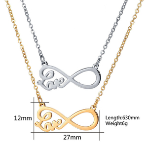 Collana girocollo da donna con incisione personalizzata in acciaio inossidabile all'ingrosso - Product Image 6