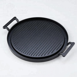 Placa de parrilla de barbacoa redonda de fundición a presión de aluminio Kwang Hsieh - Product Image 4