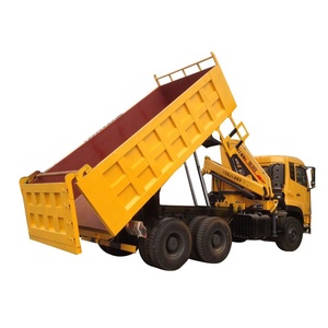 Dongfeng – <span class=keywords><strong>camion</strong></span> à <span class=keywords><strong>benne</strong></span> 6x4 avec <span class=keywords><strong>grue</strong></span>, <span class=keywords><strong>camion</strong></span> à <span class=keywords><strong>benne</strong></span> monté, <span class=keywords><strong>grue</strong></span> à flèche télescopique - Product Image 1