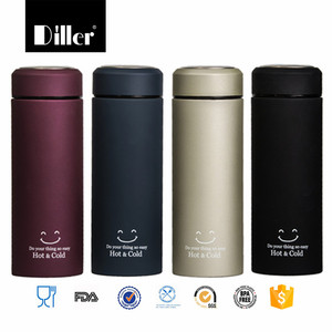 Botella de agua 500ML nuevo diseño de vacío de acero inoxidable sellada por mayor ecológico - Product Image 1
