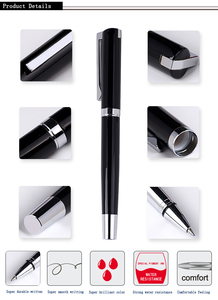 Venta caliente promocional de encargo insignia de la impresión de tinta de metal bolígrafo <span class=keywords><strong>roller</strong></span> <span class=keywords><strong>gel</strong></span> - Product Image 3