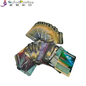 China Supplier Wholesale collectible game card Custom Full Color Matte Poker Trading Playing Card Game