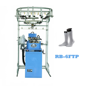 Máquina Circular <span class=keywords><strong>Matec</strong></span> de un Solo Cilindro, Totalmente Automática y Computarizada para Tejer Calcetines, Motor de Alta Capacidad, 300-380 Pares/Día, China - Product Image 3