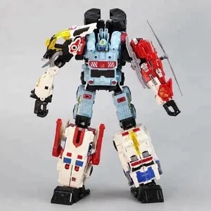 5 in 1 transform deformer toys robot assemble toys for kids boys