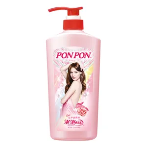 Menjual Panas Di Taiwan Elegan PON PON Pembersih Tubuh Body Wash Shower Gel-Nourishing Body Wash Shower Cream