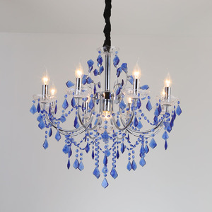 <span class=keywords><strong>Lampadario</strong></span> Moderno in Cristallo a Candela, Illuminazione da Soffitto per Club, Lampade in Stile Europeo, Decorazione per Hotel e Matrimoni, <span class=keywords><strong>Lampadario</strong></span> in <span class=keywords><strong>Ferro</strong></span> <span class=keywords><strong>Battuto</strong></span> - Product Image 2