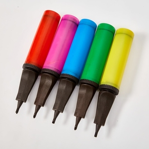 Balloon Inflator Electric Balloon Hand Pump for Party Party Decoration Pp,new Plastic accpecte as Photos 3-7 Days Colorful