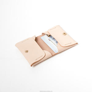 UNISEX Bifold Leather <b>Wallet</b> Handmade Mini Full-Grain <b>Wallet</b> - Product Image 5