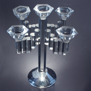 Hermoso cristal candelabros para sala <span class=keywords><strong>de</strong></span> fiesta boda decorar <span class=keywords><strong>la</strong></span> Navidad - Product Image 5