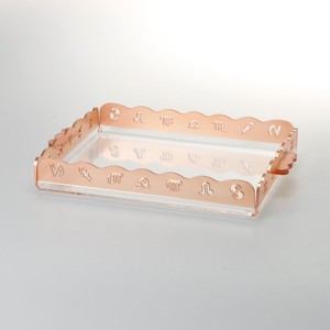 Plateau de service alimentaire rond en métal chromé pour la cuisine - Product Image 2