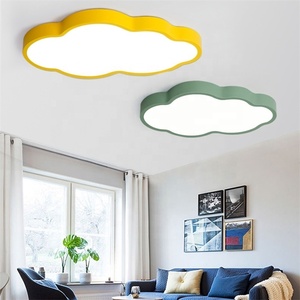 Ceiling <strong>Lamp</strong> for Children PUZHUOER 36W 48*30*5cm Dimmable Led Light <strong>Cloud</strong> Led Panel Light - Product Image 2