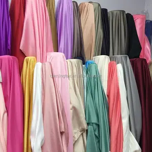 Fabrik Großhandel hochwertige billige weiche 100% Polyester Satin Stoff