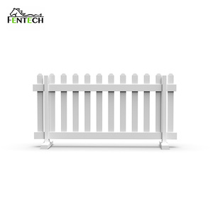 Fentech chất lượng cao trắng Nhựa PVC Vinyl cọc tổ chức sự kiện xách tay bơi hồ bơi hàng rào - Product Image 2