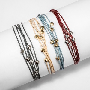 2019 Nuovo Popolare di Stile Della Boemia Tessuto Espandibile Cavo Del <span class=keywords><strong>Cotone</strong></span> Impilabile Braccialetto di Perline - Product Image 3