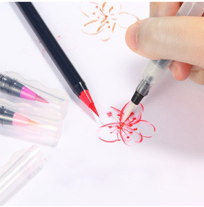 Juego de Pinceles de Acuarela de 20 Colores No Tóxicos de Calidad Promocional, Gran Venta en <span class=keywords><strong>Amazon</strong></span>, Marcadores de Arte - Product Image 3