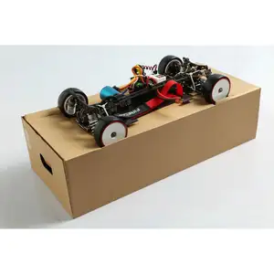 Quadro carbono escovado eixo da movimentação do metal rc carro