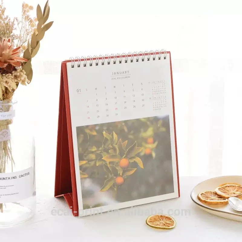 Китай, пользовательские календари, печатный специальный Настольный календарь 2020