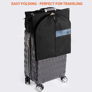 Funda de tela de lujo personalizada a prueba de polvo, bolsa de ropa no tejida para vestido de boda, funda a prueba de polvo - Product Image 3