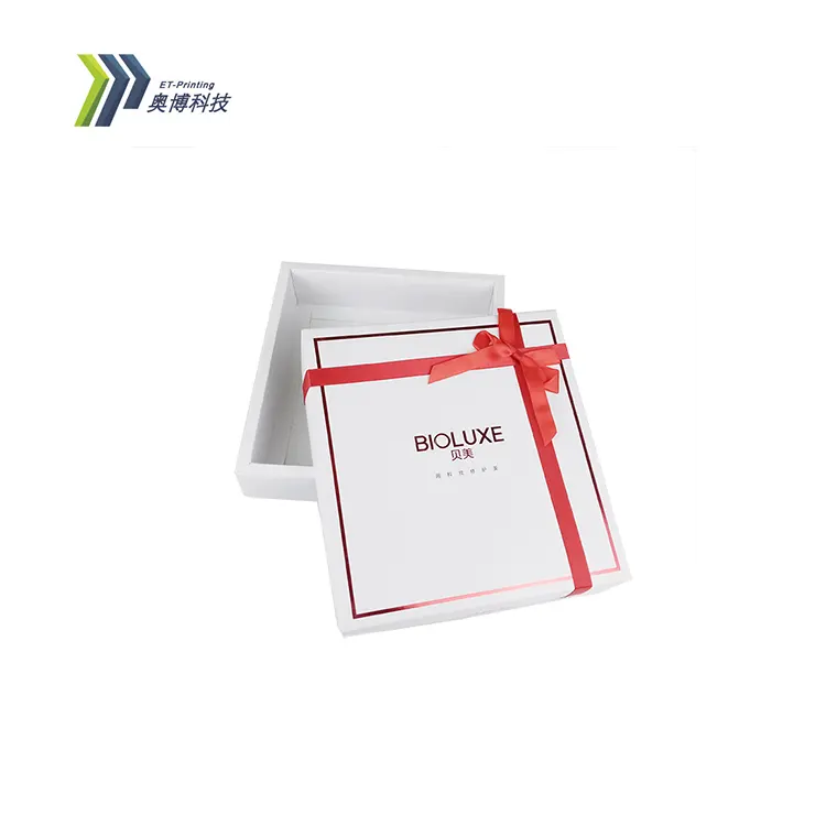 थोक सफेद पुस्तक के आकार का धनुष टाई उपहार पैकेजिंग कागज बॉक्स के लिए कार्ड आँख क्रीम बॉक्स