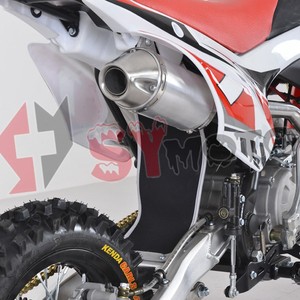 Dirt bike T4 di scarico In lega di Alluminio Silenziatore silenziatore - Product Image 6