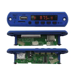 Toptan devre otomatik tel #18-5V USB ses mp3 dekoder kurulu devre modülü üreticisi, ev sineması mp3 çalar hoparlör radyo FM pcb