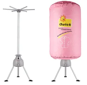 2021 Hot sales H-806B PINK Household Mini Electric Clothes Dryer Air O Dry Drying machine