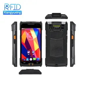 2021 5in新款便携式Android pda 1D 2D条形码扫描仪手持式RFID Pda阅读器