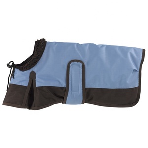 Coperta da esterno impermeabile per cani 600D con collo in pile regolabile cappotto per cani di design S,M,L,XL,XXL vestiti per cani - Product Image 1