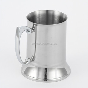 Doble pared de acero inoxidable de <span class=keywords><strong>la</strong></span> taza grande con mango taza de hielo llama Cocktail Tool Bar Glass <span class=keywords><strong>en</strong></span> Guangzhou - Product Image 1