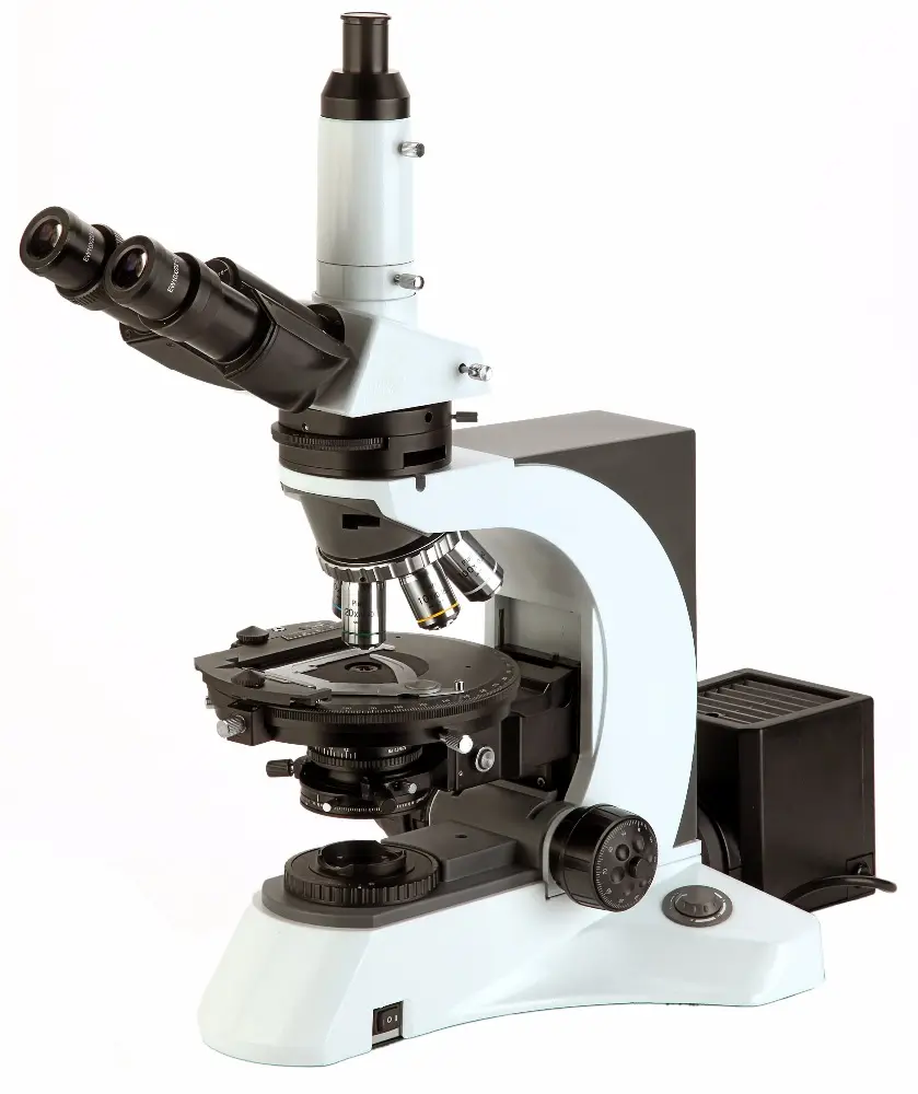Le Microscope à lumière polarisée BestScope BS-5092 fournit des images de haute qualité et contrastées avec des objectifs spéciaux sans contrainte
