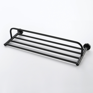 HIDEEP Accessori Bagno: Portasciugamani Fisso in Acciaio Inox <span class=keywords><strong>Nero</strong></span> Opaco 60cm, Eco-Friendly - Product Image 5