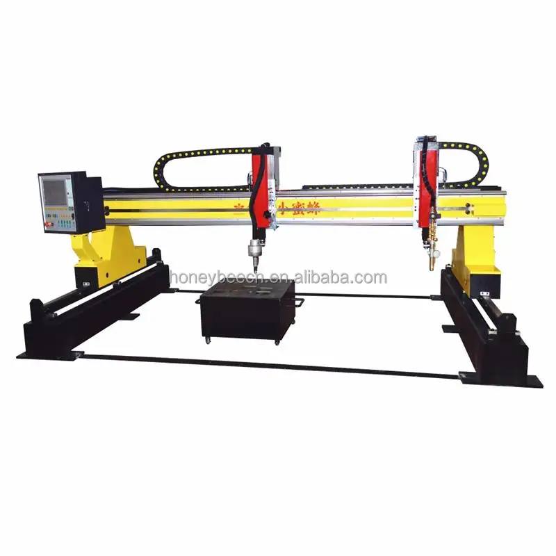 China Professional Plasma Cutter Gantry Plasma Cutting Machine CNC