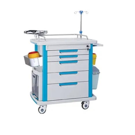 hospital nursing trolley medical crash cart for sale