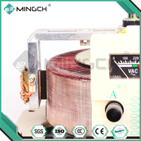 MINGCH Variac monophasé de haute qualité 5KVA Régulateur de tension Tdgc2J