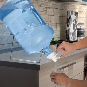 Support pour <span class=keywords><strong>bouteille</strong></span> d'eau de 5 gallons pour la maison, la cuisine, le bureau, le comptoir, en métal, en fil métallique - Product Image 3