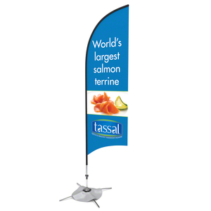 Hot Sale Promotional Feather Flag for Outdoor Advertising