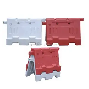 Chống Tia Cực Tím Polyethylene Stackable Nước Đầy Rào Cản Giao Thông