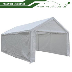 <span class=keywords><strong>12</strong></span> <span class=keywords><strong>x</strong></span> Tugas berat Carport 20-kaki, Penampungan mobil Kanopi dengan 2 Removable Panel Samping dan <span class=keywords><strong>8</strong></span> Kaki Baja, putih - Product Image 2