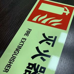 <span class=keywords><strong>Extintor</strong></span> luminoso de aluminio, señalización de advertencia de seguridad - Product Image 5