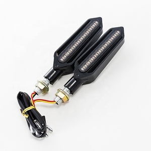 12V LED chỉ số tín hiệu lần lượt và phanh ánh sáng dòng chảy mô hình hổ phách blinker đèn cho xe máy E Mark chứng nhận - Product Image 6