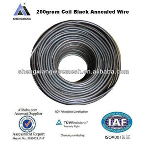 le noir a recuit le fil dans des seaux emballés - Product Image 1