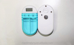 Hộp Thuốc Viên Thuốc Kỹ Thuật Số Dạng Lưới Kép Với Màn Hình LCD Nhắc Nhở Hẹn Giờ Bếp - Product Image 2