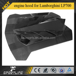 Cappe motore posteriore in fibra di carbonio stile DM per Lamborghini <span class=keywords><strong>Aventador</strong></span> LP700 15 pz/set - Product Image 3