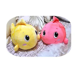 Jouets en peluche personnalisés de conception de poisson, peluche mètre, poisson de mer