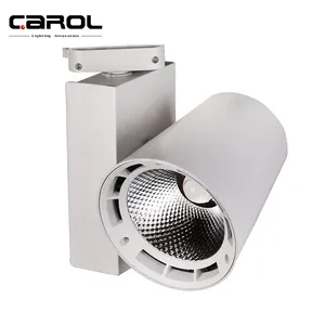 Carol Art Gallery Aluminium 3 Circuit 4 Draden 40W 5000 Lumen Led Cob Spoor Licht 20 Watt