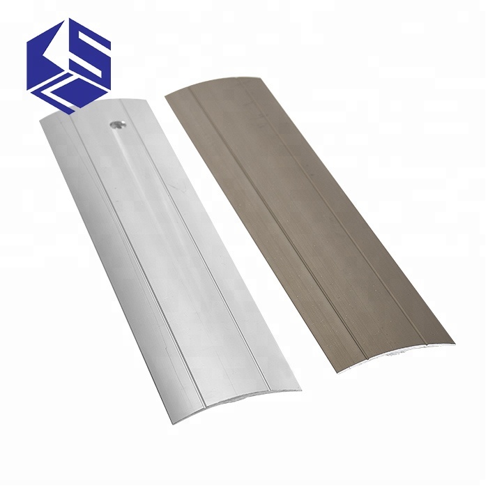 Floor Transition Strip, Threshold Ramp Aluminum, Thresholds Reducer For Doorways Wheelchair Floors Metal Entry Door Edge Trim Flooring Transition Cover Edge Trim Gap Doorway Threshold (Color : D, Si - View #13