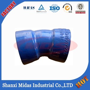 ISO2531 hierro dúctil di radio largo socket weld elbow pipe fitting - Product Image 6