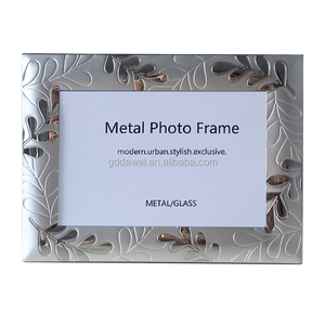 Nhà Sản Xuất Bán Buôn Kim Loại Bạc 5X7 Khung Ảnh - Product Image 3
