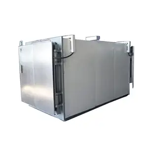 Industrial rectangle double door autoclave steam sterilizer machine for mushroom compost bags and bottles sterilization