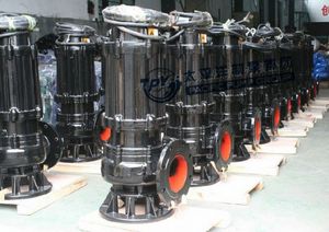 Wq-Serie Onderwaterpomp Waterpomp Voor Afvalwaterzuiveringsinstallatie Koppeling Installatie - Product Image 4